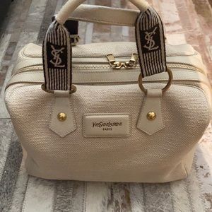 Auth Yves Saint Laurent Vintage YSL satchel bag